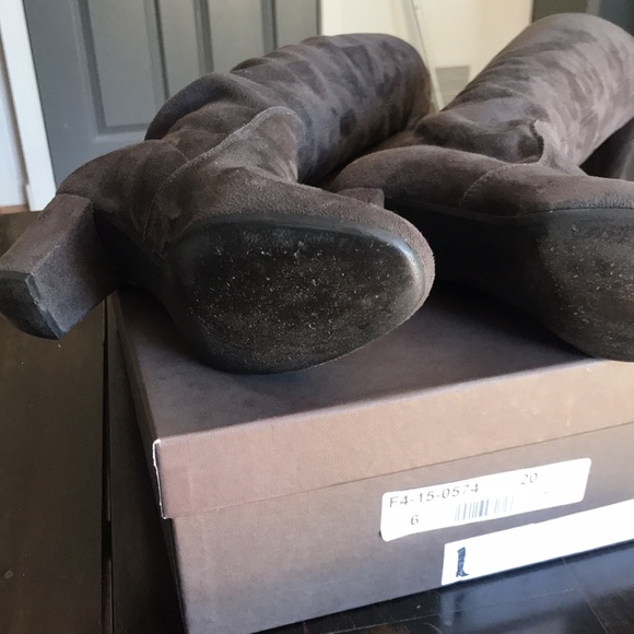 Tall suede boots - Picture 4 of 4